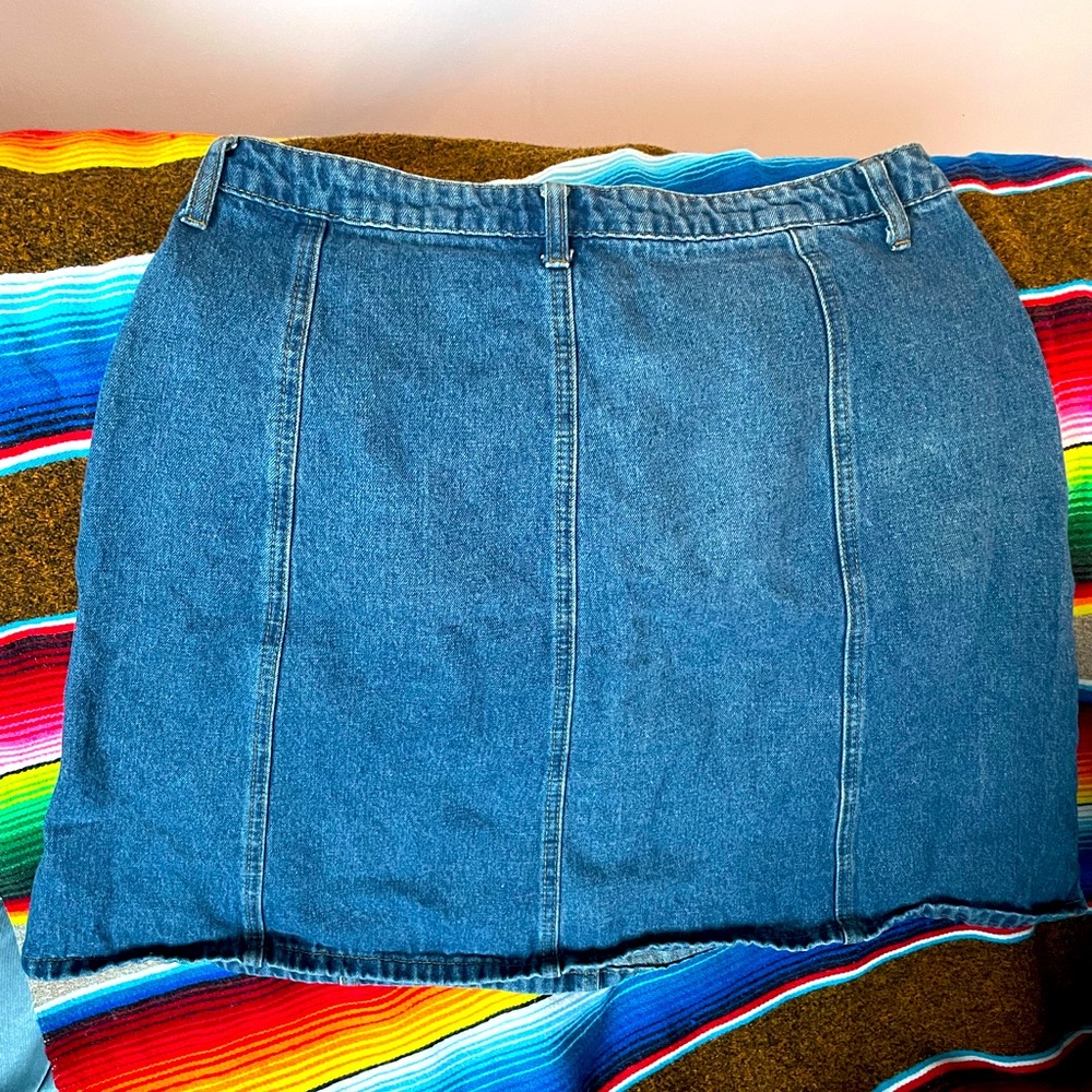 ModCloth Jean Skirt - Picture 2 of 2
